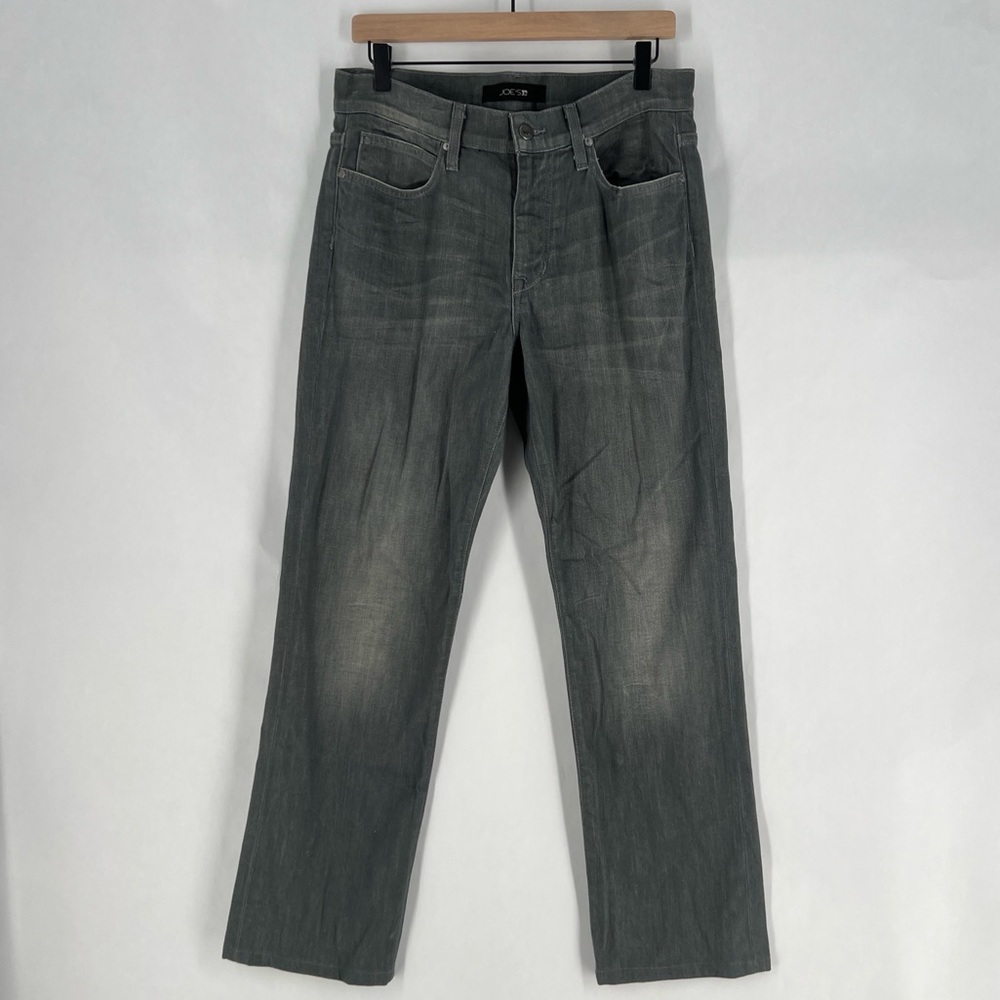 Joe's Jeans The Classic Mens Stretch Gray Denim Straight Leg Jeans Size 32